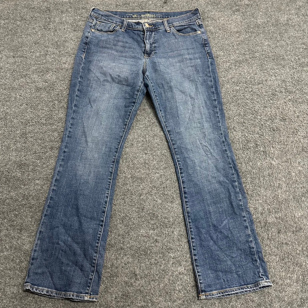 Old Navy Jeans Womens Size 10 Blue The Sweetheart Bootcut Regular Stretch Denim